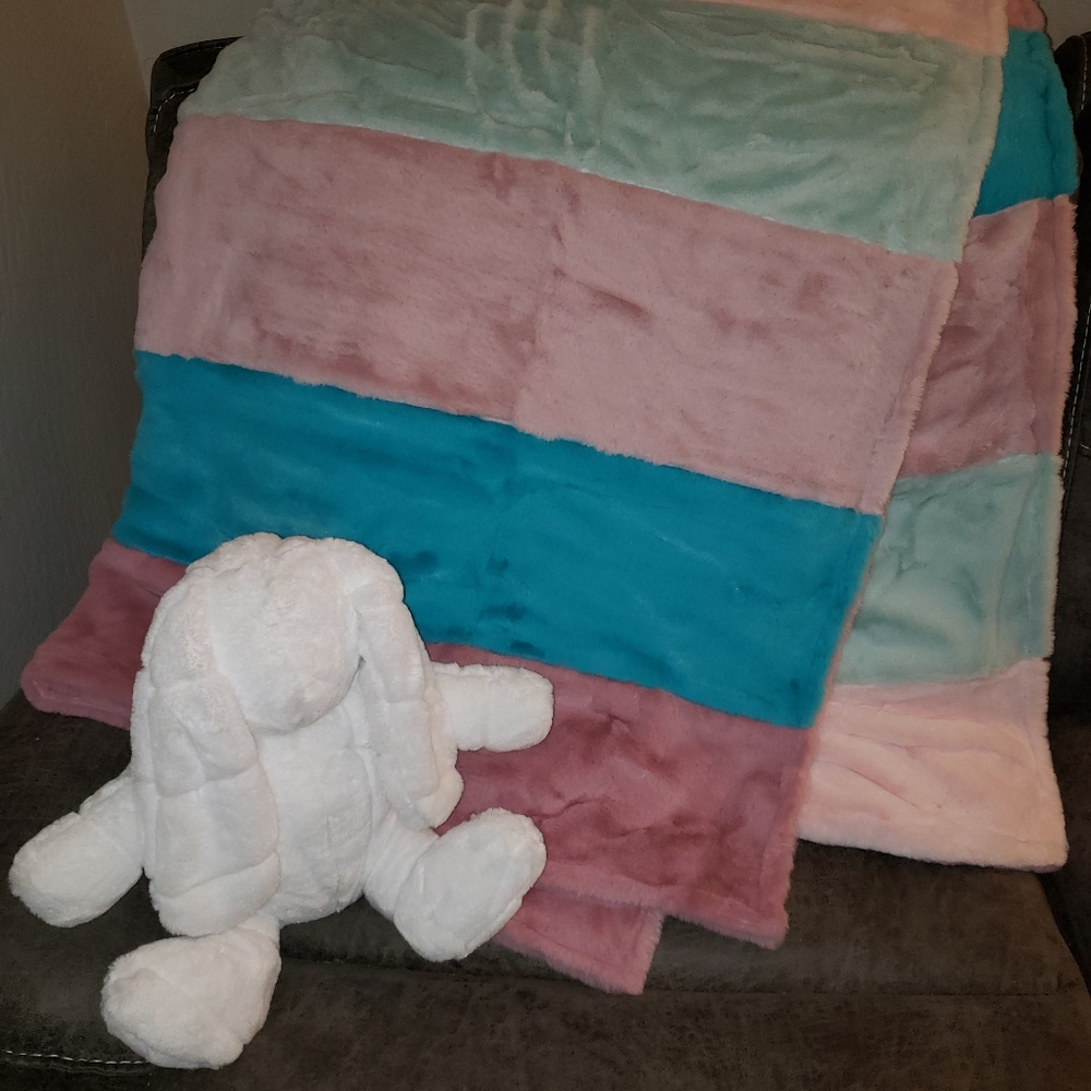 ***SOLD***Minky blanket